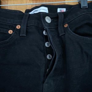 Redone high rise skinny jeans